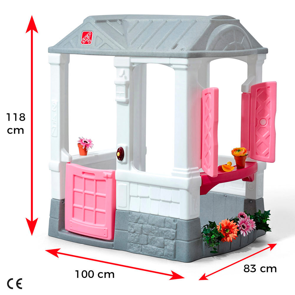 Step2 Casa de campo Courtyard Cottage rosa CB Toys