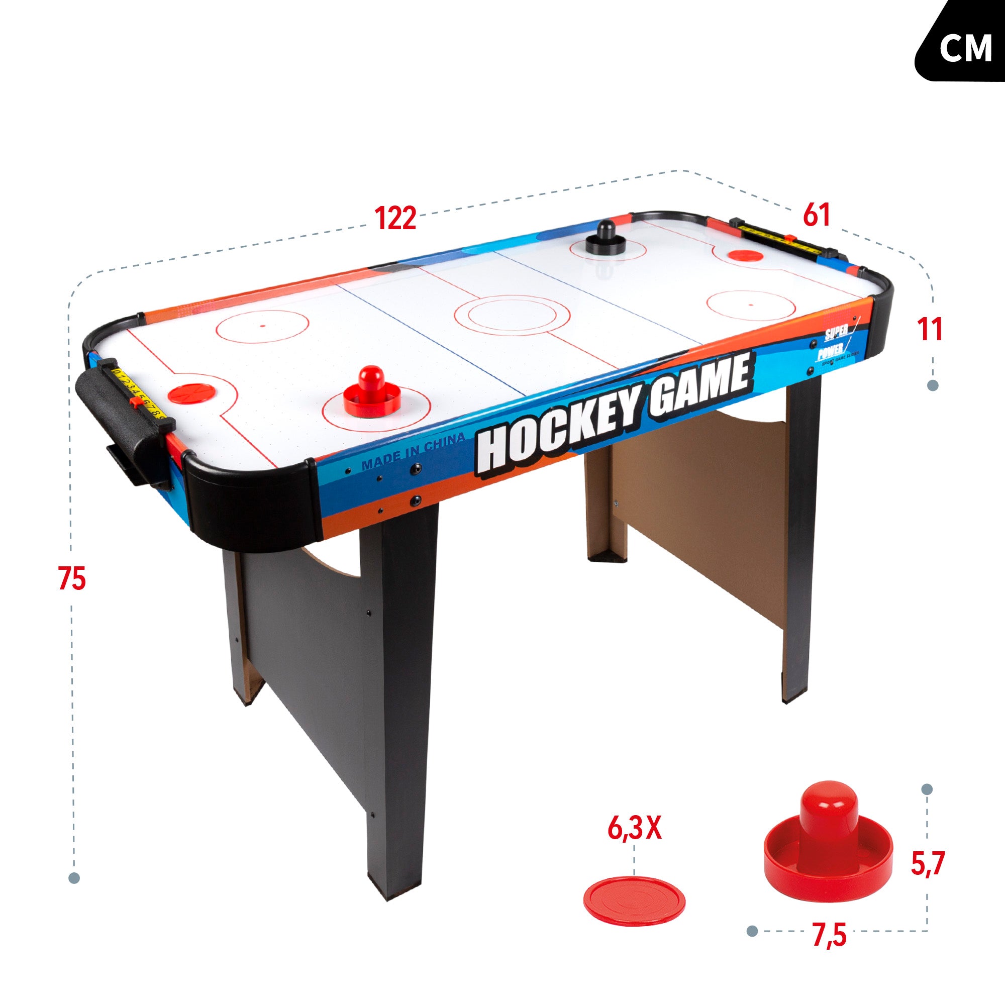 Mesa de air hockey da CB Games