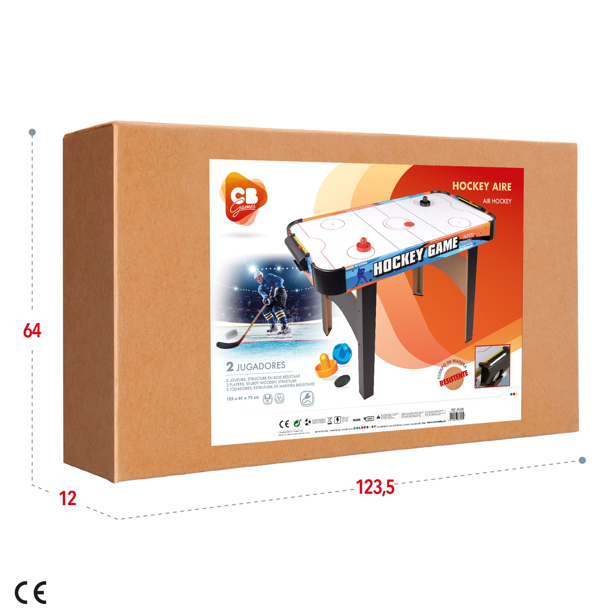 Mesa de air hockey da CB Games