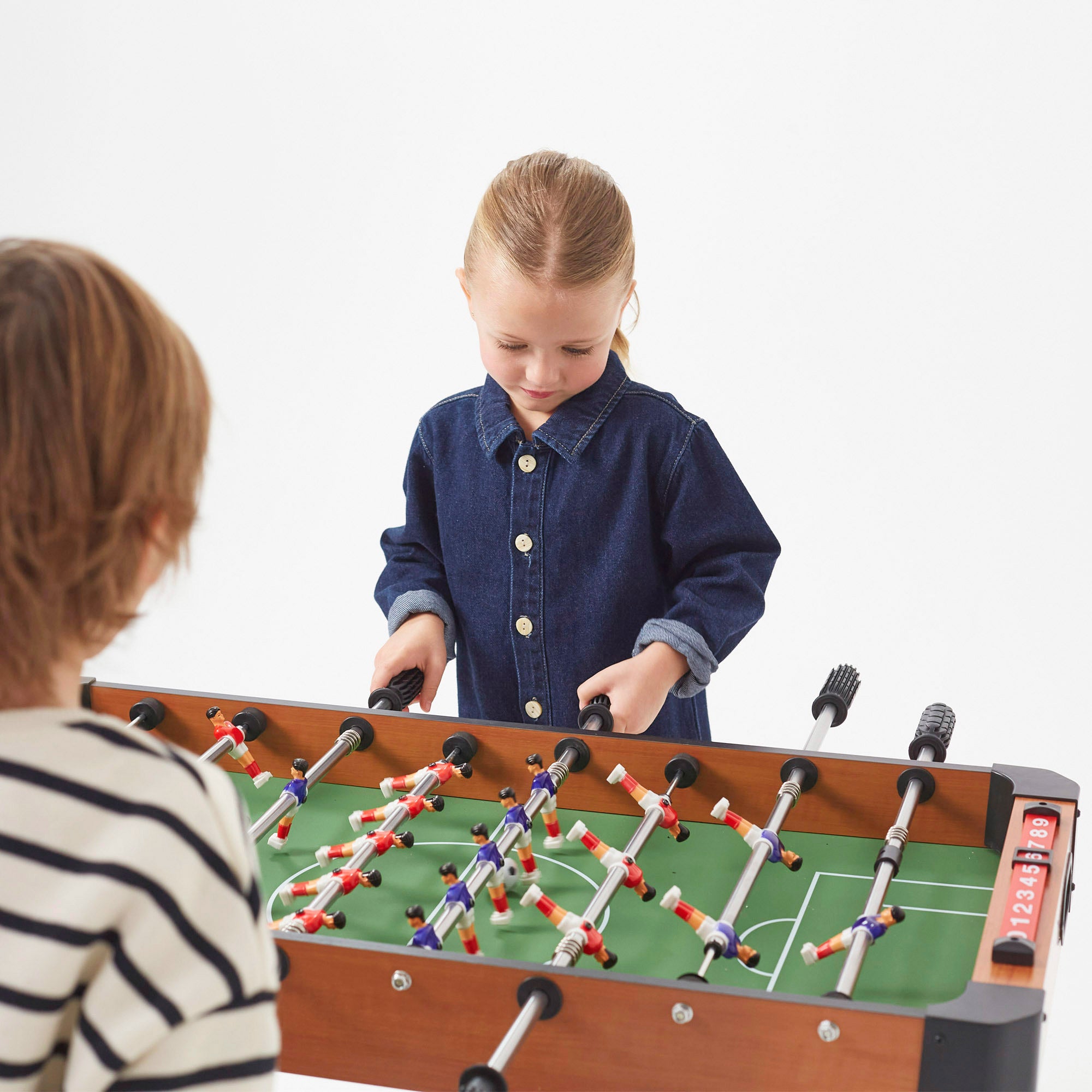 Futbolín de madera con patas 91x46x65 cm CB Games