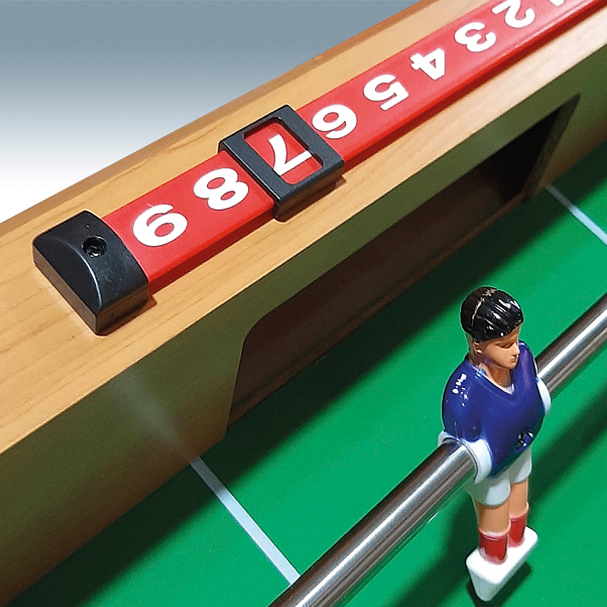Futbolín de madera con patas 121x61x79 cm CB Games