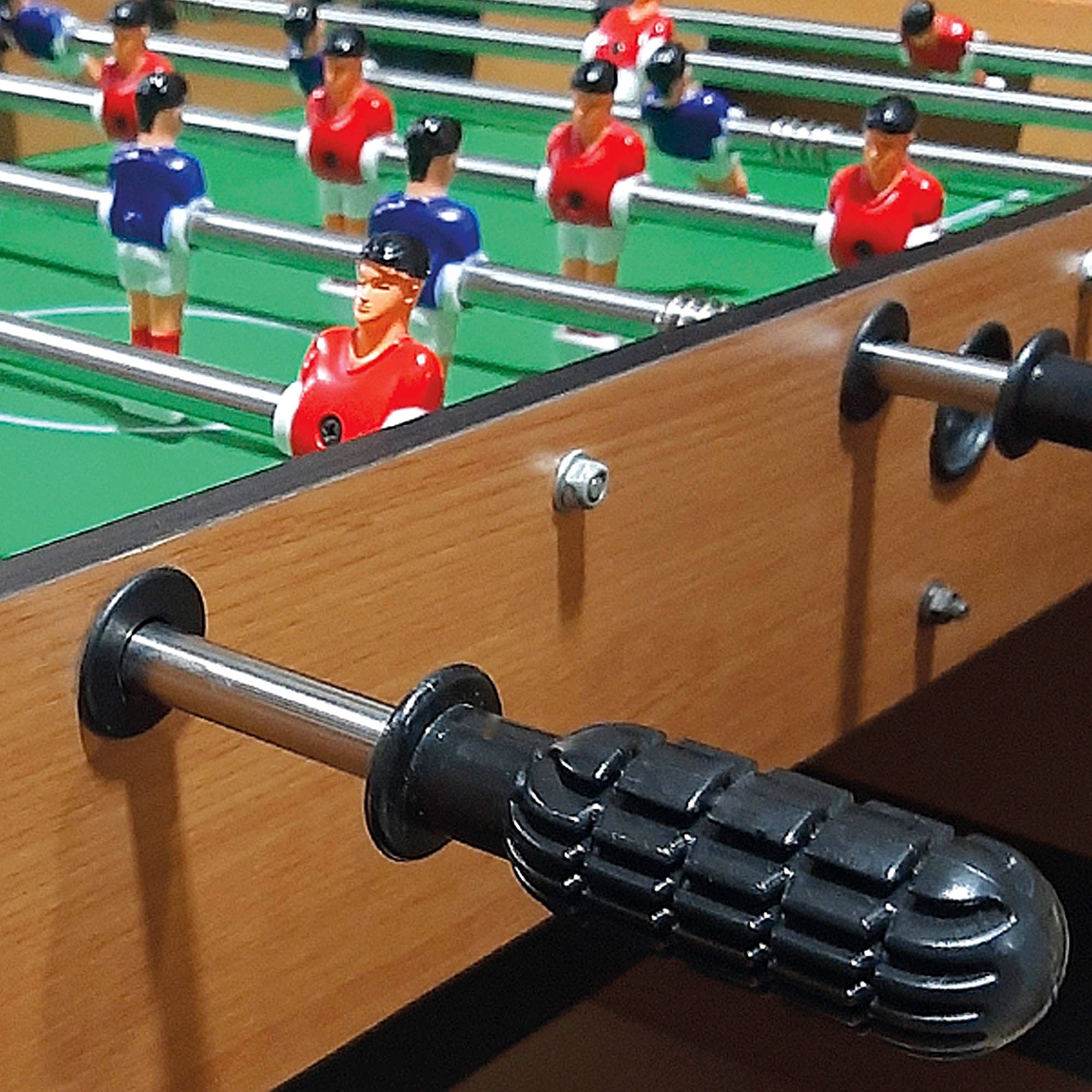 Futbolín de madera con patas 121x61x79 cm CB Games