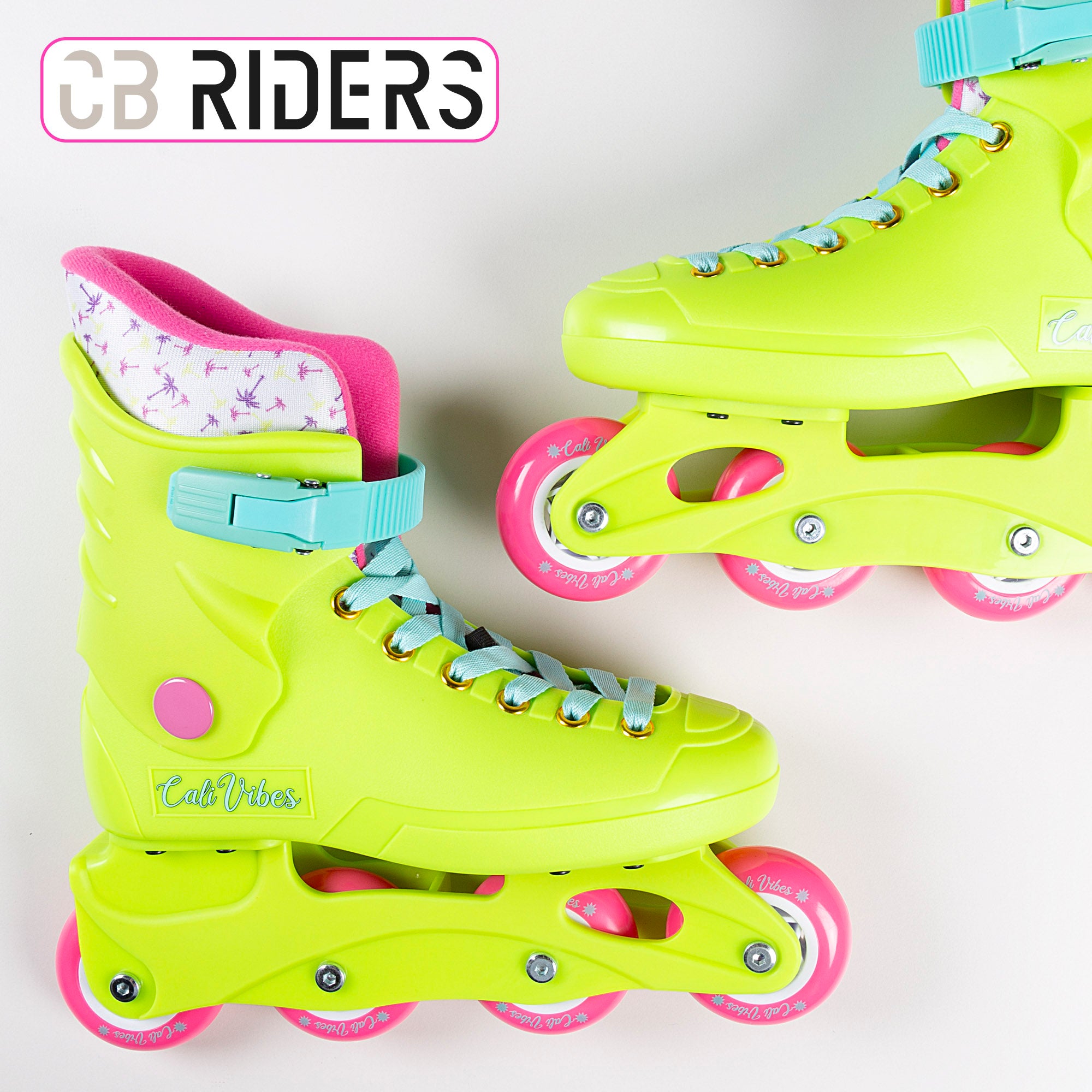 Patines en línea amarillo neón T. 38-39 CB Riders