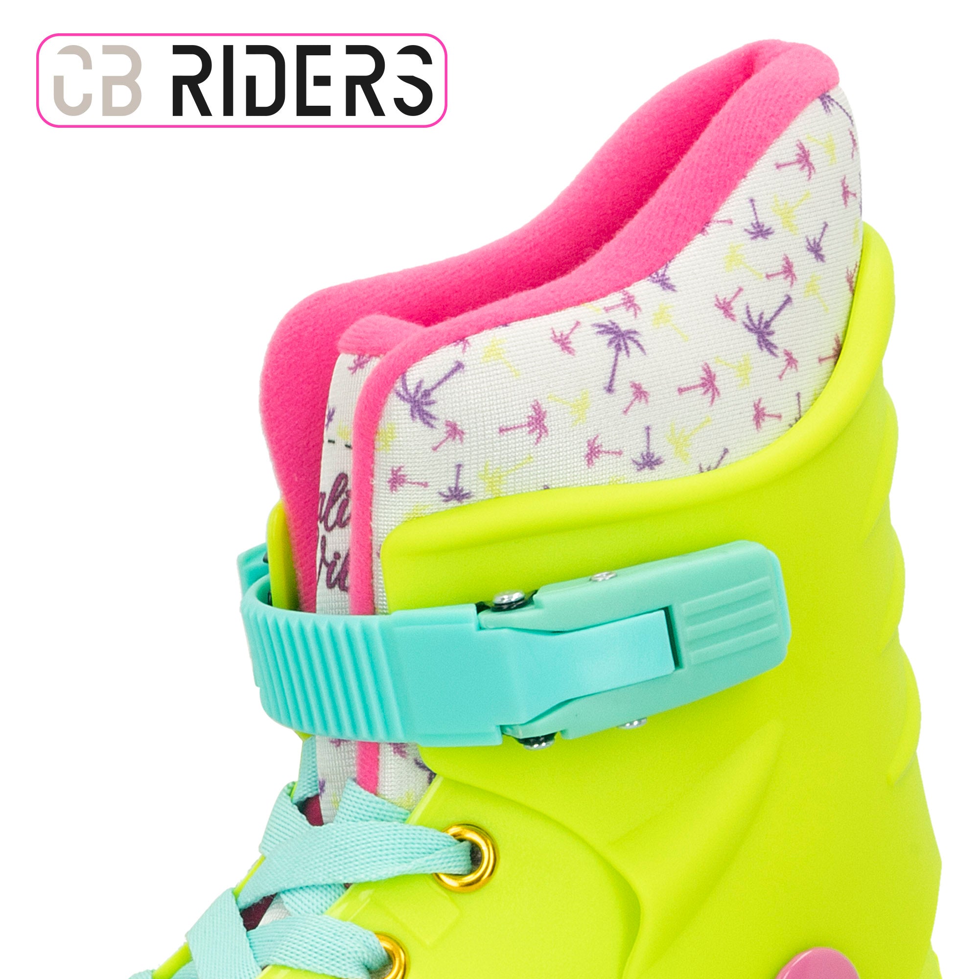 Patines en línea amarillo neón T. 38-39 CB Riders