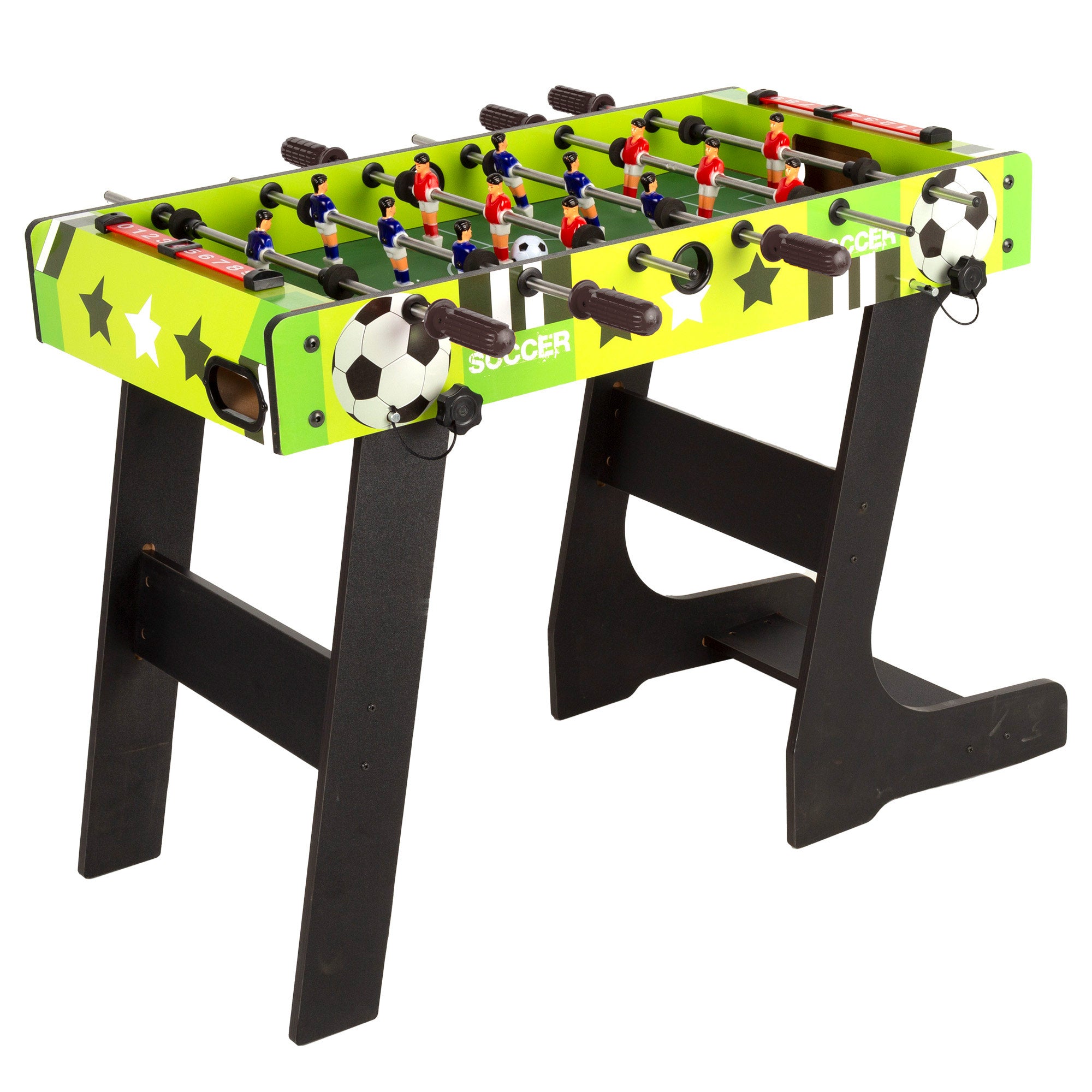 Futbolín plegable madera 81x42x63 cm CB Games