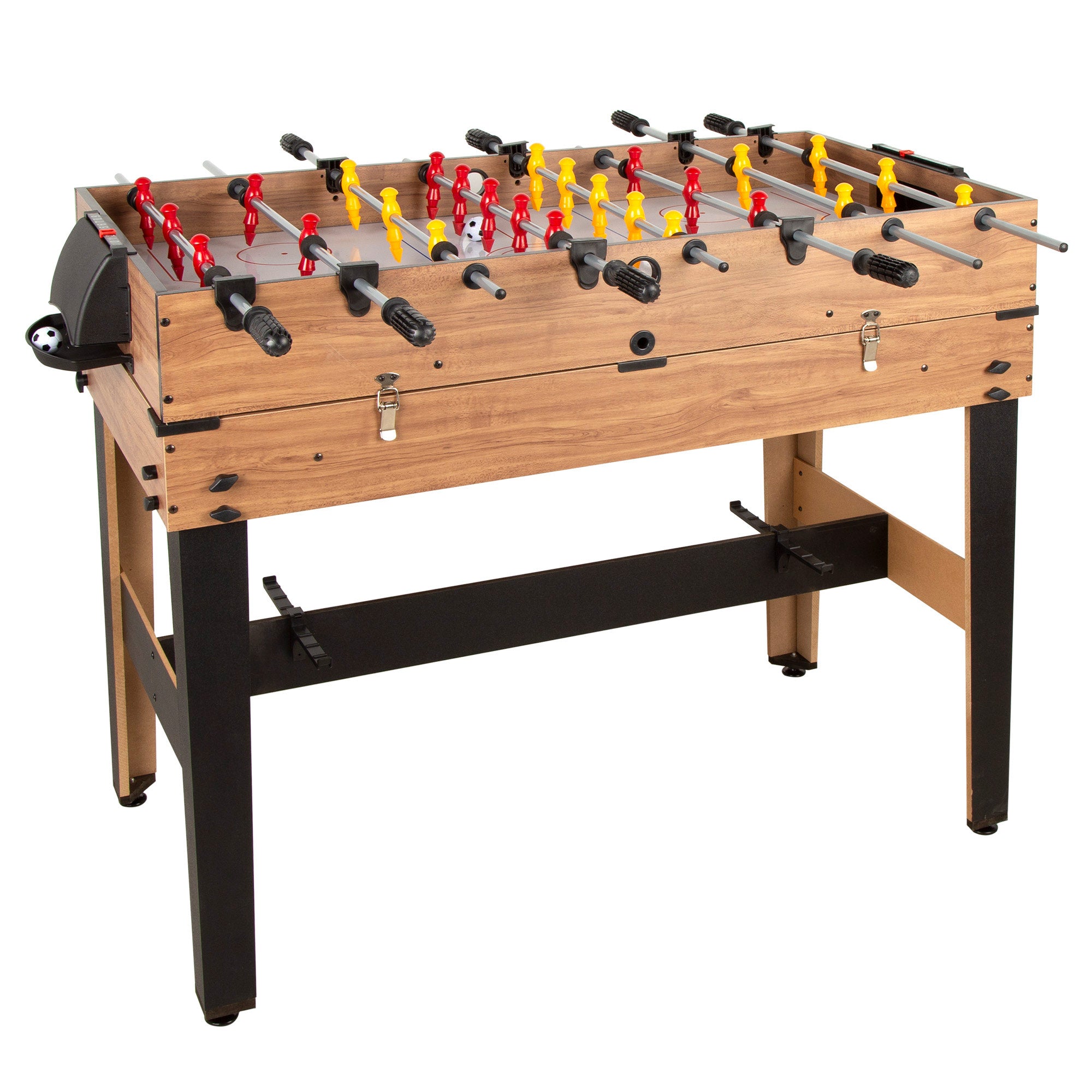 Mesa multijuegos 3 en 1 futbolín/billar/hockey 107x58x88 cm CB Games