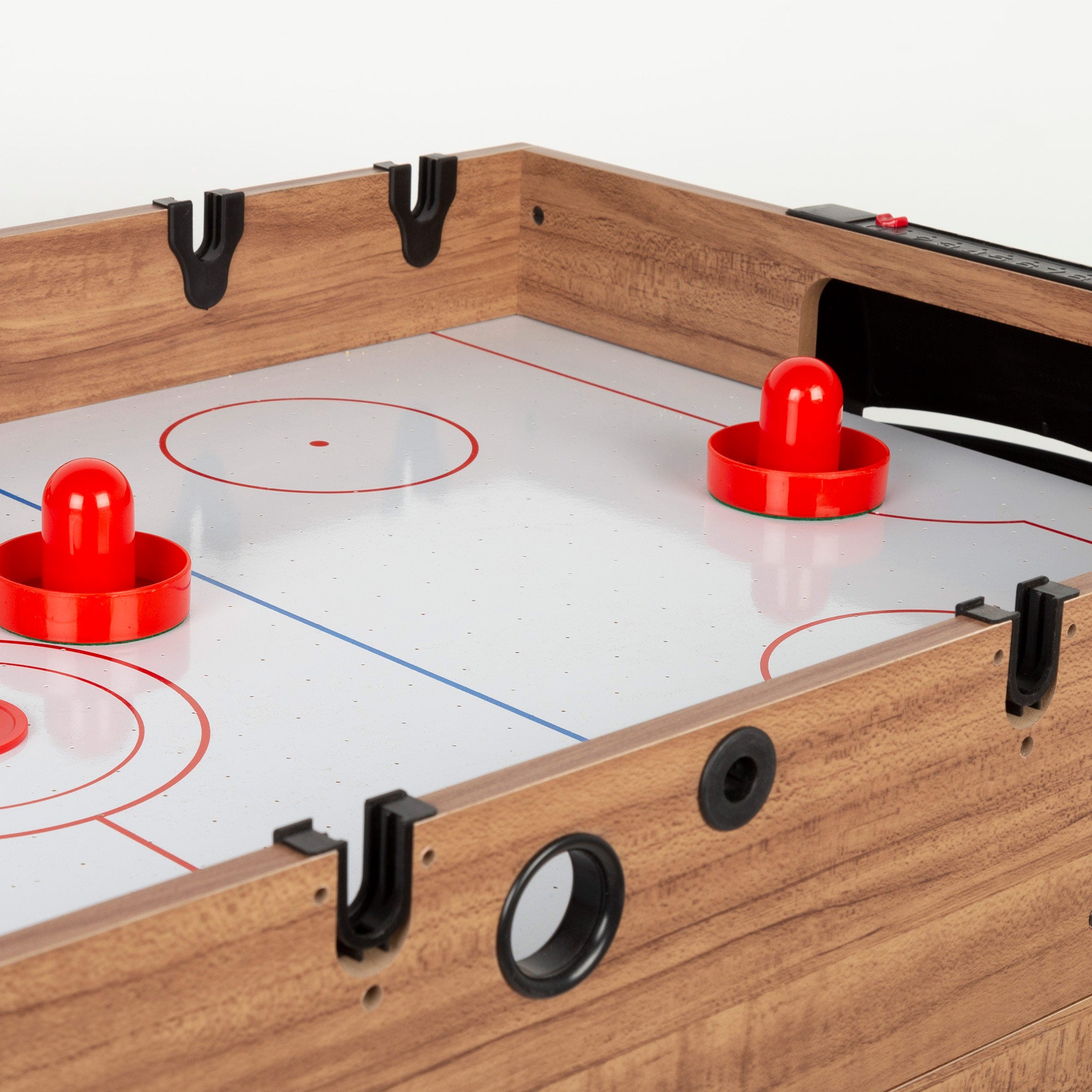 Mesa multijuegos 3 en 1 futbolín/billar/hockey 107x58x88 cm CB Games
