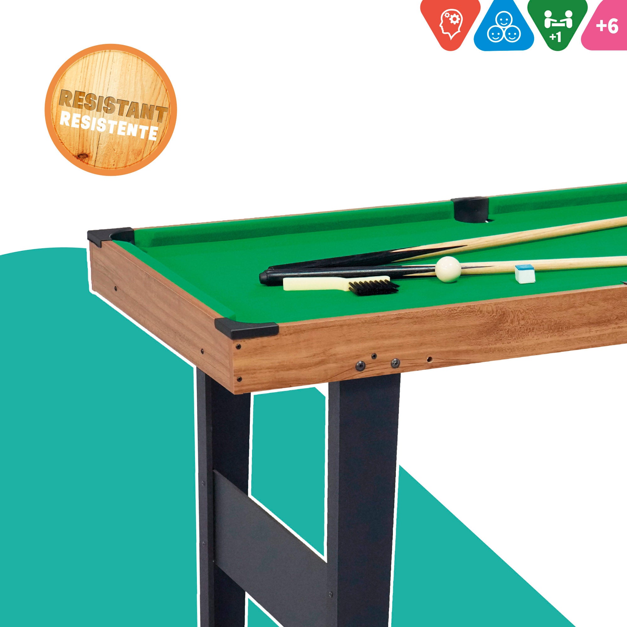 Billar americano 121x61x78 cm CB Games