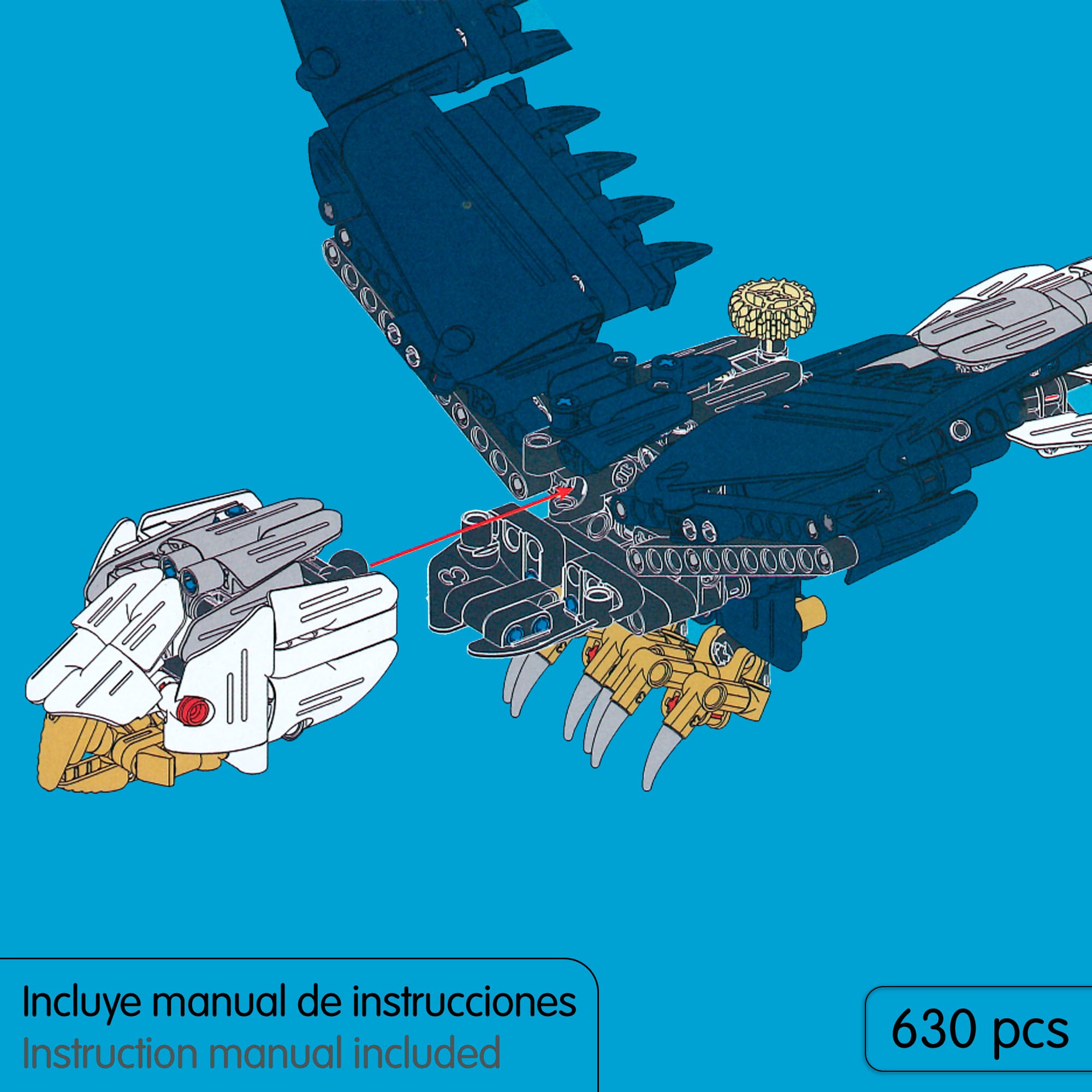 iM.Master Juego de construcción Halcón lanzamisiles - 630 pzas.