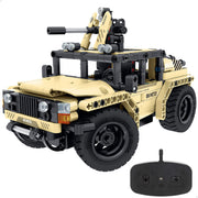 iM.Master Juego de construcción Coche teledirigido militar 2 en 1 - 370 pzas.