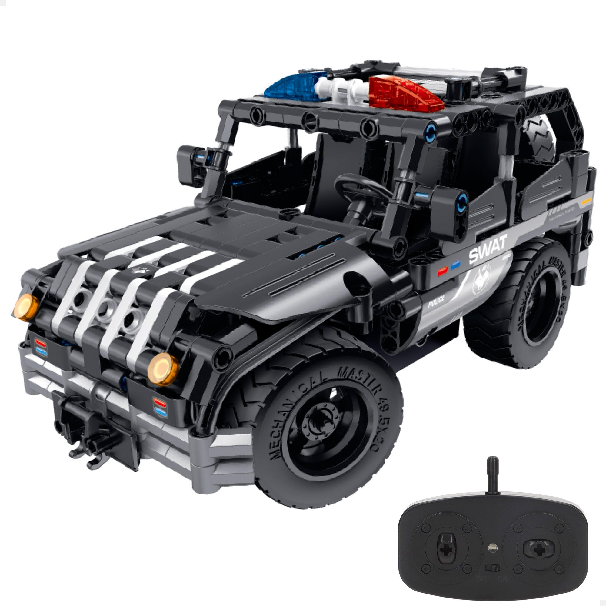 iM.Master Juego de construcción Coche teledirigido SWAT 2 en 1 - 355 pzas.