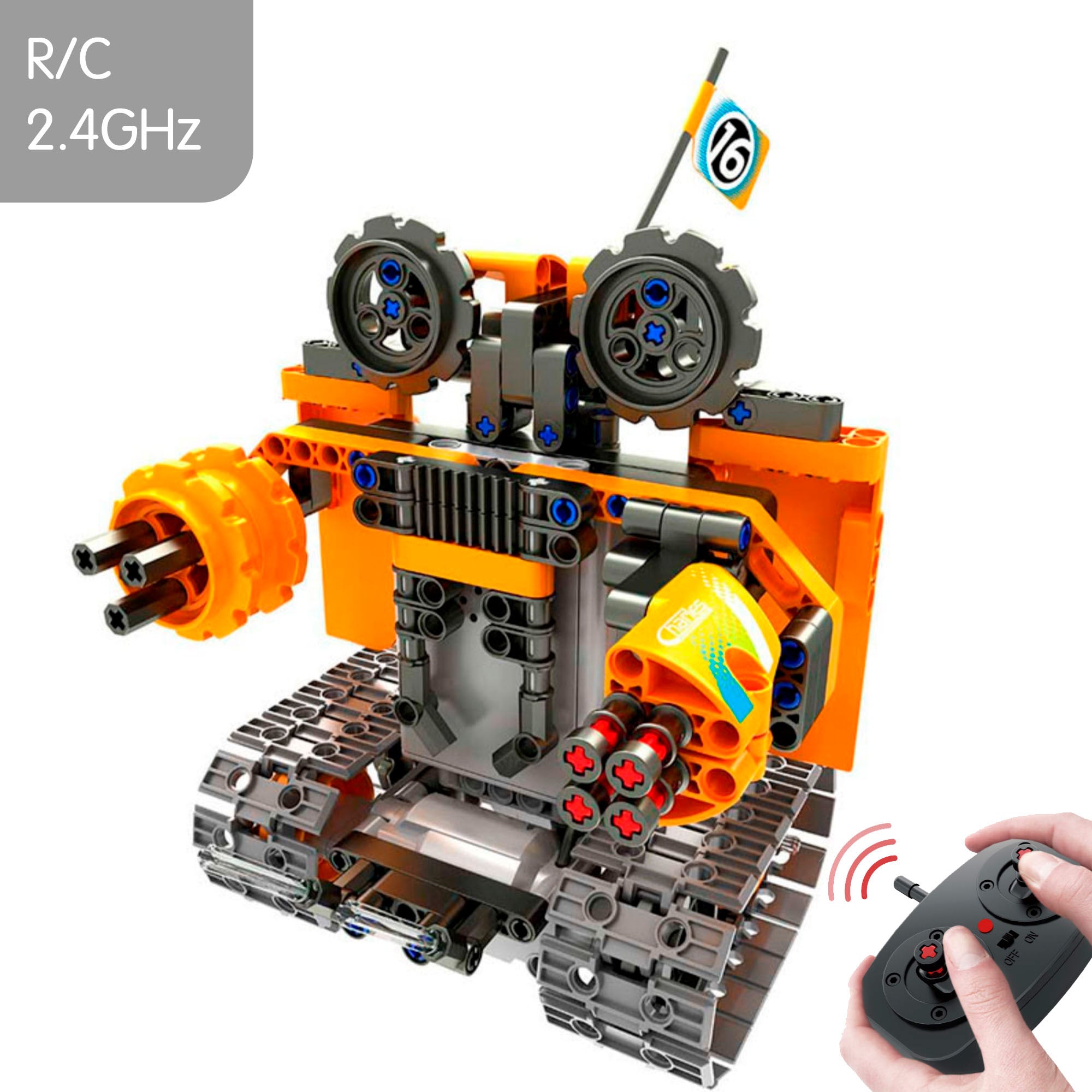 iM.Master Juego de construcción robot teledigirido acrobático 3 en 1 - 392 pzas.
