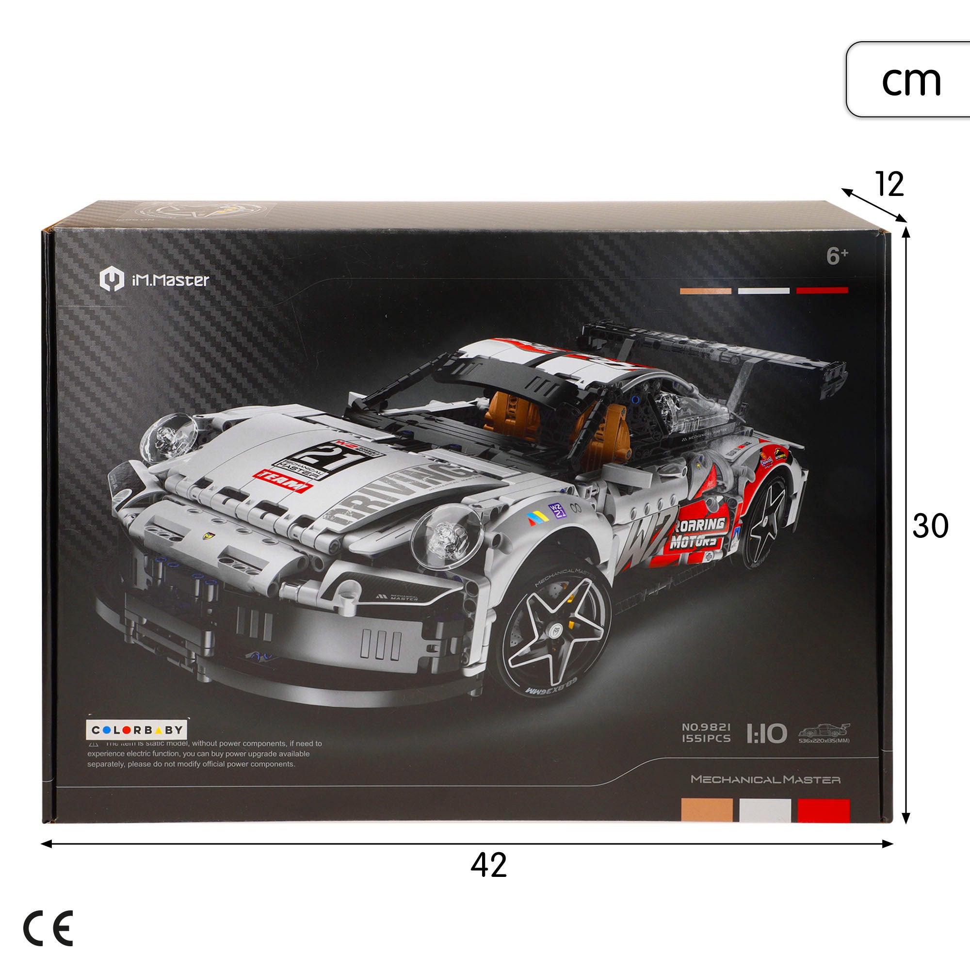 iM.Master Juego de construcción Coche transformable 1/10 - 1551 pzas.