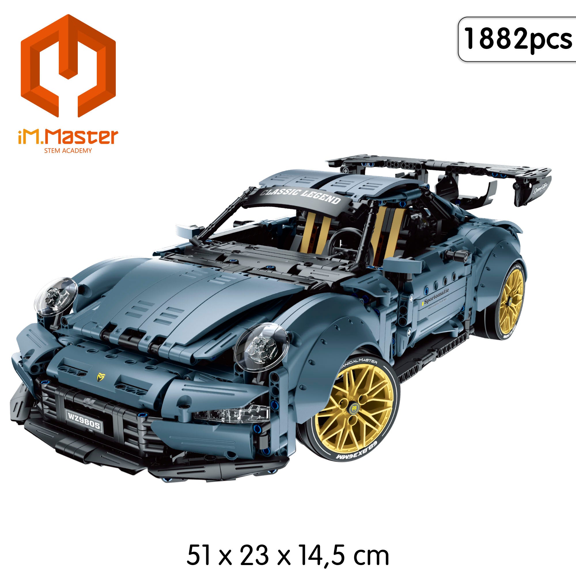 iM.Master Juego de construcción Coche deportivo 1/10 - 1882 pzas.